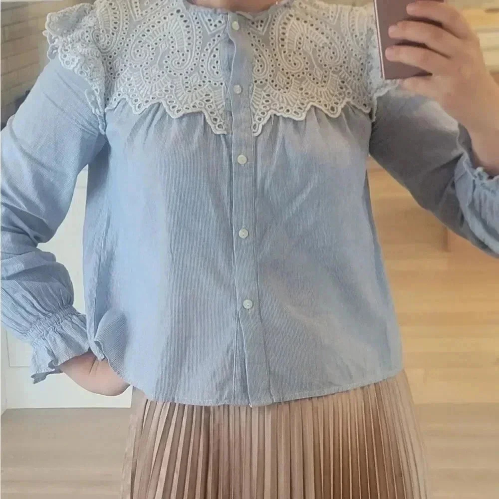 H&M striped button down shirt - Picture 11 of 13